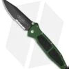 Microtech Mini Socom Manual Knife Green Aluminum (3.25" Black Serr) 12/1998