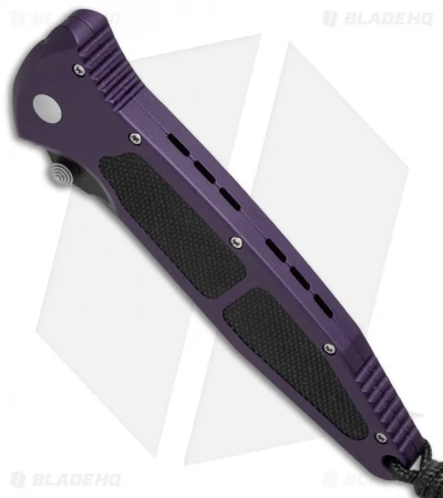 Microtech Mini Socom Manual Knife Purple Aluminum (3.25" Black) 12/1998 2 Microtech Mini Socom Manual Knife Purple Aluminum (3.25" Black) 12/1998 - Image 2