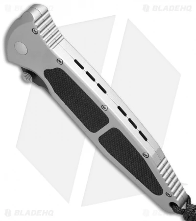 Microtech Mini Socom Manual Knife Silver Aluminum (3.25" Black) 12/1998 2 Microtech Mini Socom Manual Knife Silver Aluminum (3.25" Black) 12/1998 - Image 2