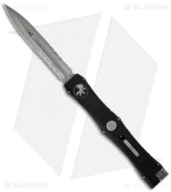 Microtech Nemesis IV OTF Automatic Knife (4.2" Bead Blast Serr) 152-8