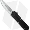 Microtech QD Scarab D/E-S OTF Automatic Knife (3.5" Satin Serr) 180-5