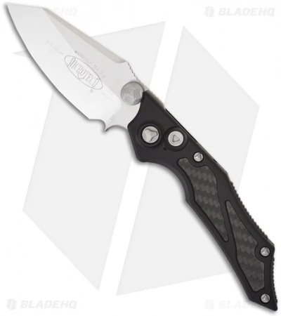 Microtech Select Fire Dual Action Automatic Knife (3.5" Satin Plain) 128-4 1 Microtech Select Fire Dual Action Automatic Knife (3.5" Satin Plain) 128-4