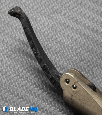 Marfione Custom Microtech Siphon II Bronzed Aluminum Pen + LSCF Lever 5 Marfione Custom Microtech Siphon II Bronzed Aluminum Pen + LSCF Lever - Image 5