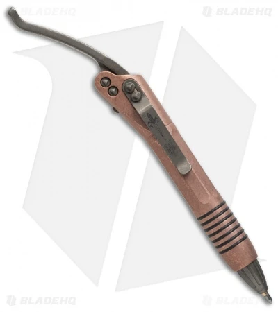 Microtech Marfione Custom Siphon II Copper Pen - Bronzed Hardware 1 Microtech Marfione Custom Siphon II Copper Pen - Bronzed Hardware