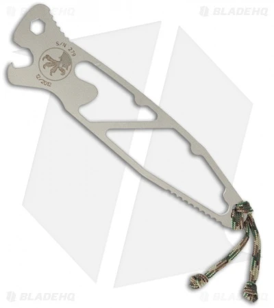 Microtech S.B.O. Socom Bottle Opener Stainless Steel Tool (Bead Blast) 100-7 1 Microtech S.B.O. Socom Bottle Opener Stainless Steel Tool (Bead Blast) 100-7