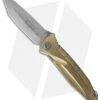 Microtech BAB Socom Delta Tanto Knife Brass (4" Stonewash) 163-10BRT