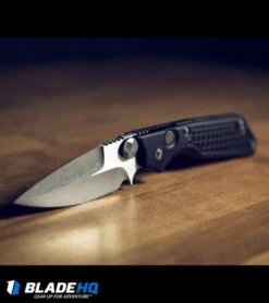 Marfione / Strider Custom MSG-2 Dual-Action Knife Black (3.5" Stonewash) II 7 Marfione / Strider Custom MSG-2 Dual-Action Knife Black (3.5" Stonewash) II -Microtech microtech strider custom msg 2 stonewash BHQ 52206 dl