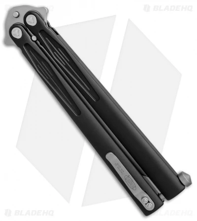 Microtech Tachyon III Balisong Butterfly Knife (4.5" Bead Blast) 173-7 3 Microtech Tachyon III Balisong Butterfly Knife (4.5" Bead Blast) 173-7 - Image 3