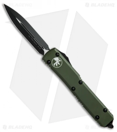 Microtech Ultratech D/E OTF Automatic Knife OD Green CC (3.4" Black) 122-1OD 1 Microtech Ultratech D/E OTF Automatic Knife OD Green CC (3.4" Black) 122-1OD