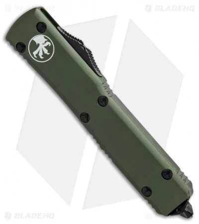 Microtech Ultratech D/E OTF Automatic Knife OD Green CC (3.4" Black) 122-1OD 2 Microtech Ultratech D/E OTF Automatic Knife OD Green CC (3.4" Black) 122-1OD - Image 2
