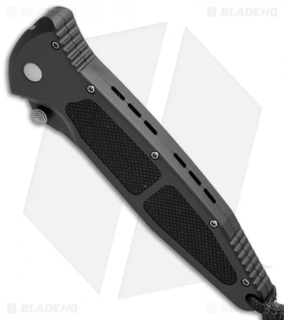 Microtech Mini Socom Tanto Manual Knife (3.25" Black Serr) 1/2000 3 Microtech Mini Socom Tanto Manual Knife (3.25" Black Serr) 1/2000 - Image 3