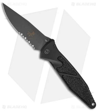 Microtech Mini-Socom Elite Folding Knife (3.4" Bead Blast Serr) 08/2004 1 Microtech Mini-Socom Elite Folding Knife (3.4" Bead Blast Serr) 08/2004