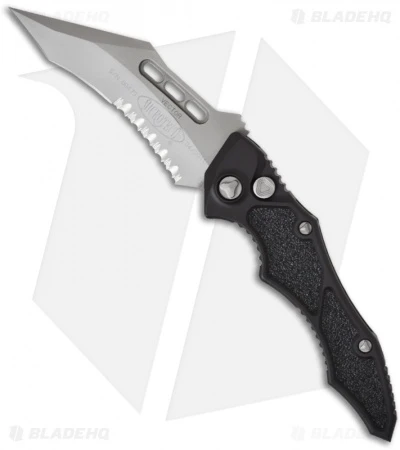 Microtech Vector Automatic Knife (Bead Blast Serr) 132-8 1 Microtech Vector Automatic Knife (Bead Blast Serr) 132-8