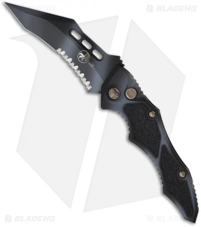 Microtech Urban Camo Vector Automatic Knife (3.95" Serr) 132-2UC 1 Microtech Urban Camo Vector Automatic Knife (3.95" Serr) 132-2UC
