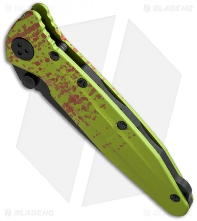 Microtech Socom Delta S/E Knife Zombie Green (4" Black) A159-1Z 2 Microtech Socom Delta S/E Knife Zombie Green (4" Black) A159-1Z - Image 2